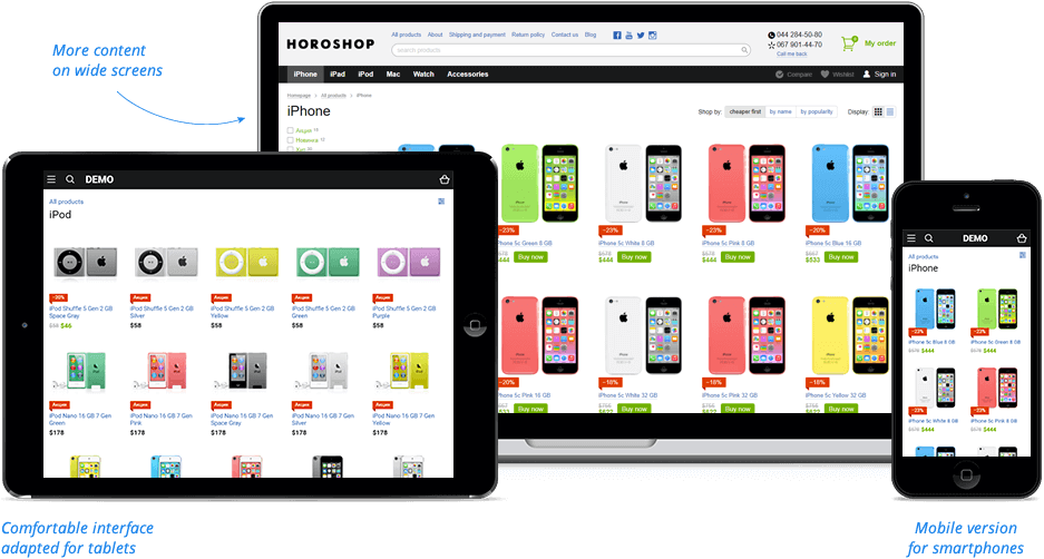 платформа для создания интернет магазина